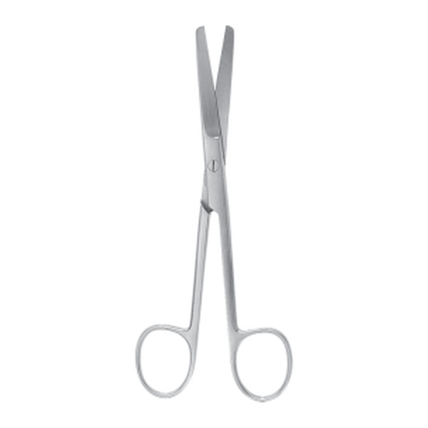 DEAVER sebészeti olló – 14.5 cm; egyenes; tompa/tompa