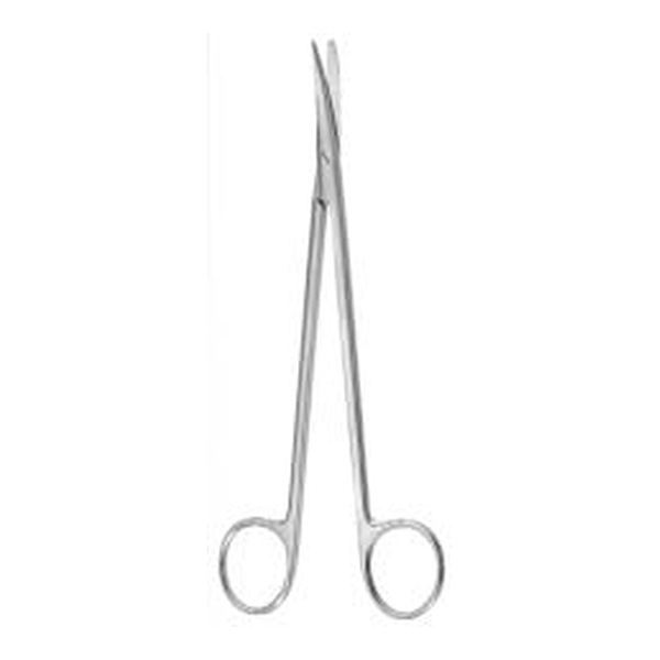 METZENBAUM-NELSON preparáló olló – 18 cm; hajlított; hegyes/tompa